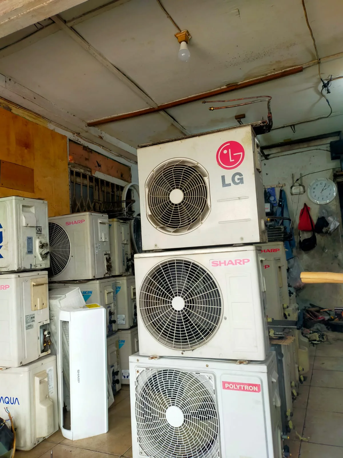 Stok outdoor AC second